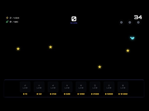 Cosmic Clicker gameplay