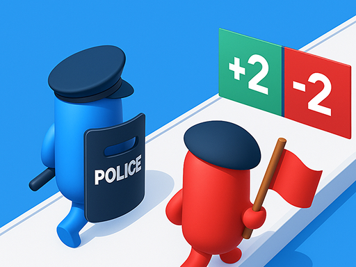 Crazy Revolution   Police Runner : Hyper Casual gameplay