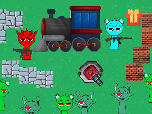 Sprunki Dead Rails gameplay