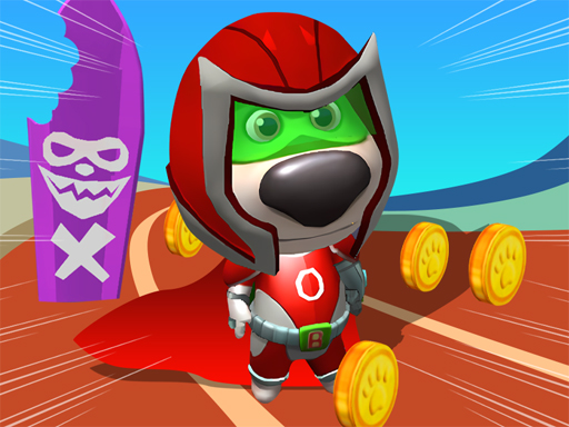 Super Dog Hero Dash gameplay